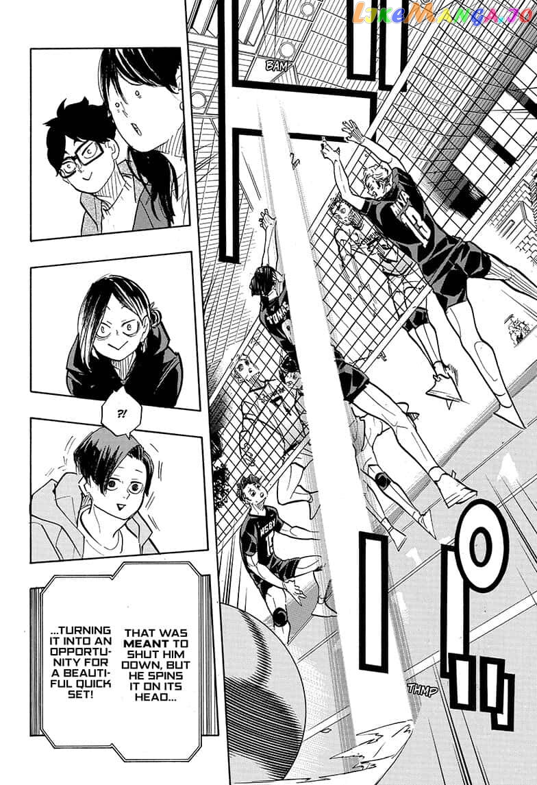 Haikyuu!! chapter 383 - page 14