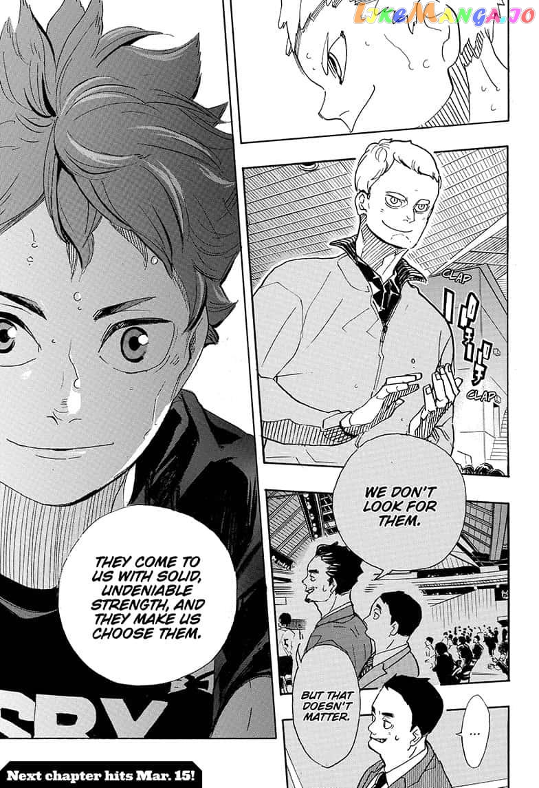 Haikyuu!! chapter 385 - page 17