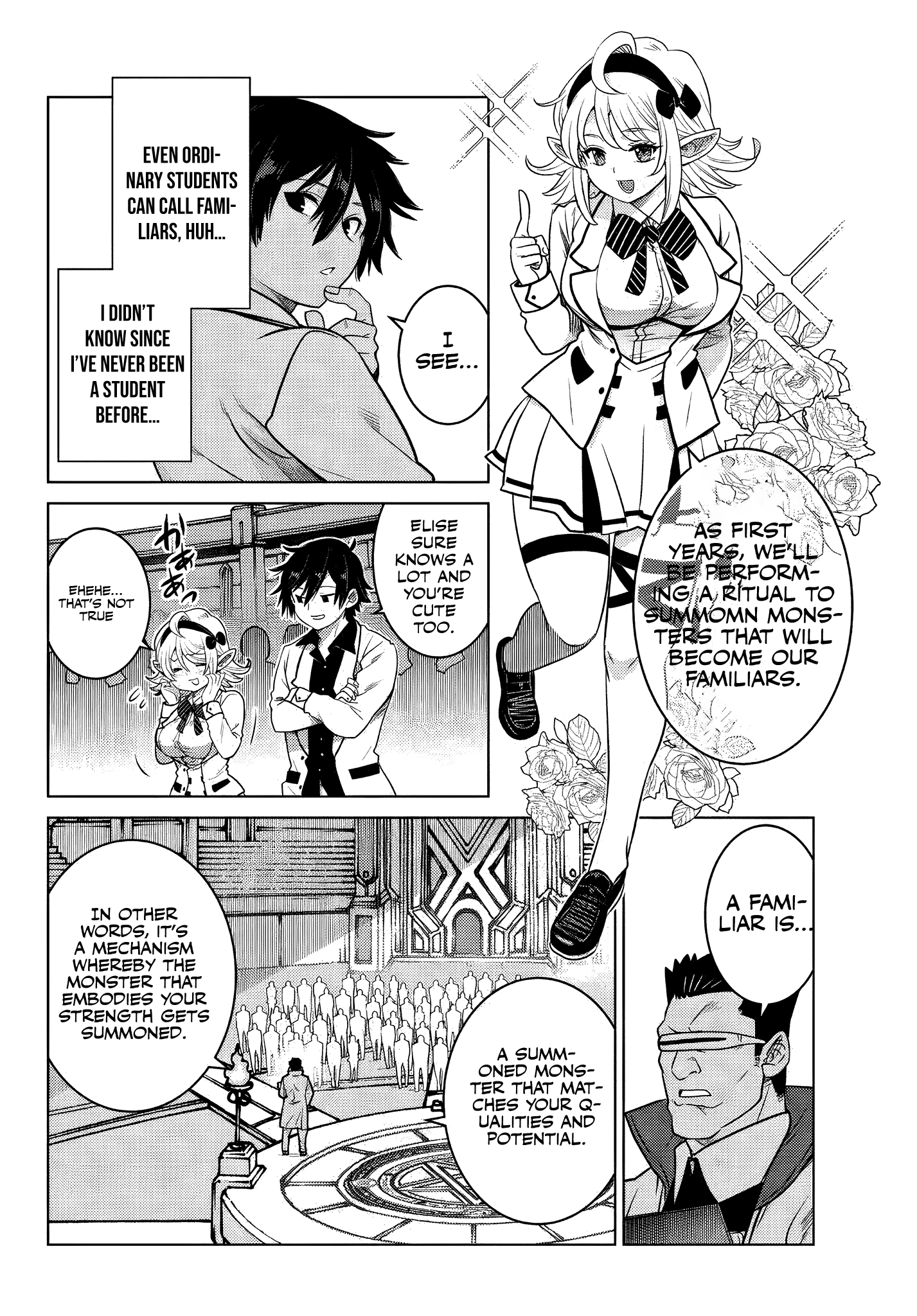 The Fallen Brother Is Actually The Strongest The Strongest Hero In History Is Reincarnated And Unknowingly Unmatched At The School chapter 3.2 - page 8