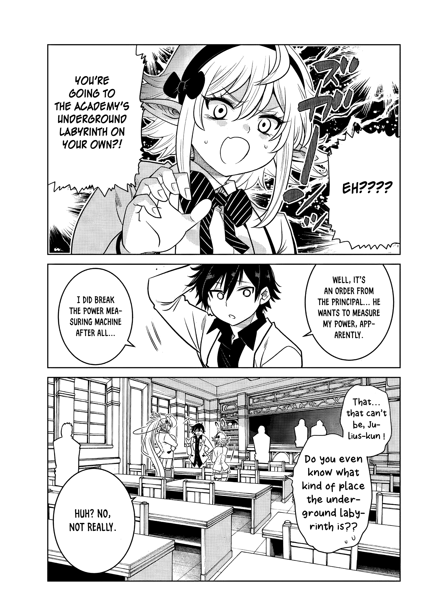 The Fallen Brother Is Actually The Strongest The Strongest Hero In History Is Reincarnated And Unknowingly Unmatched At The School chapter 5.4 - page 7