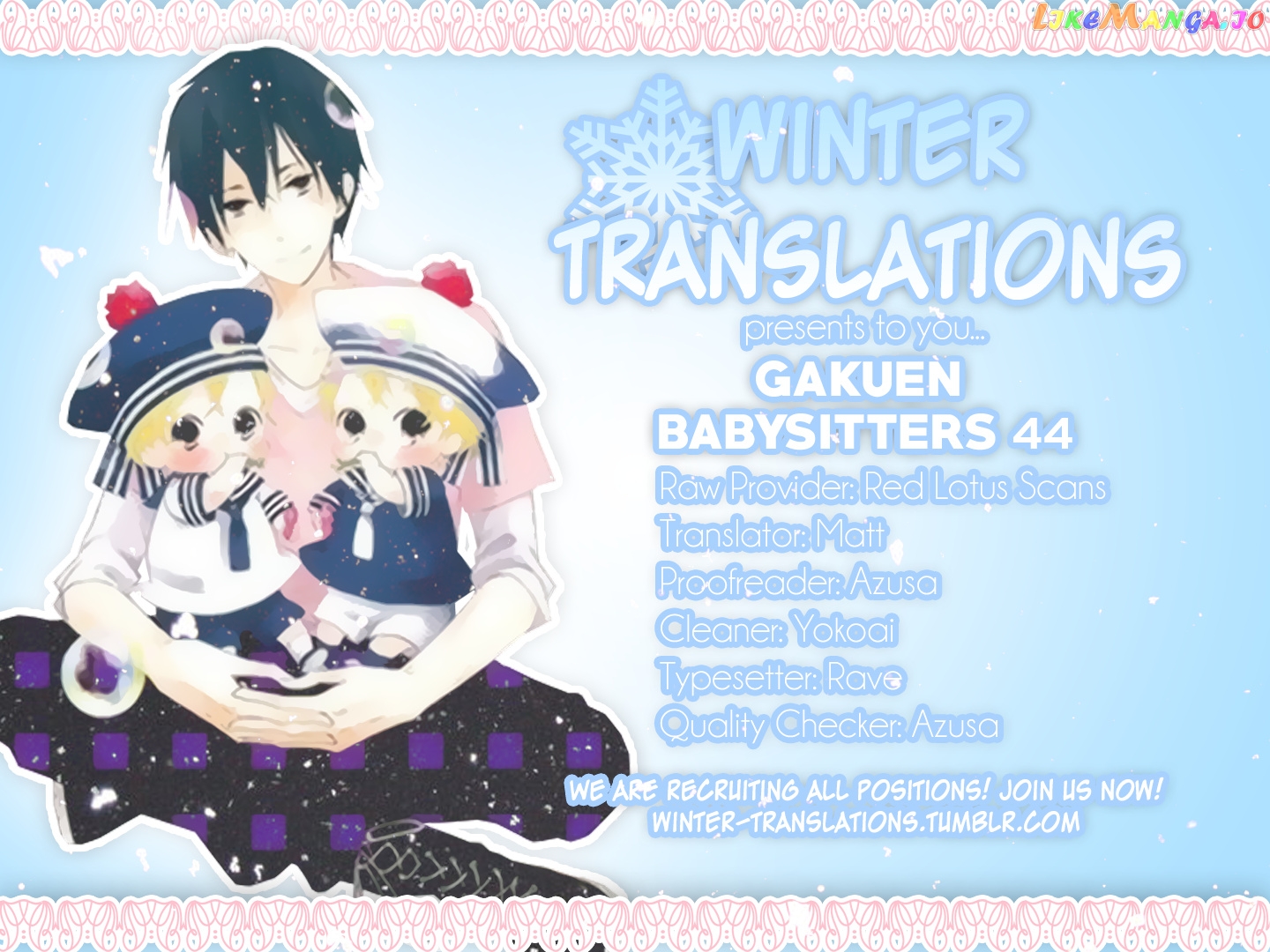 Gakuen Babysitters chapter 44 - page 1