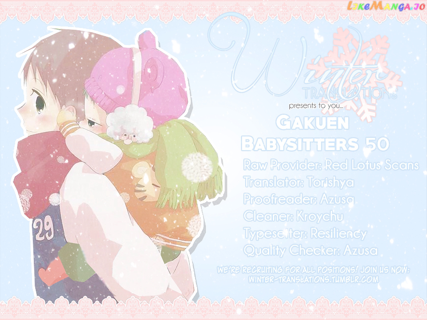 Gakuen Babysitters chapter 50 - page 4