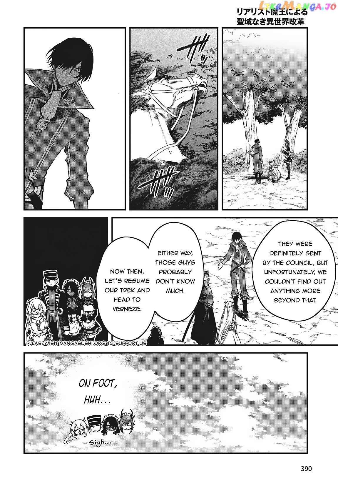 Realist Maou Niyoru Seiiki Naki Isekai Kaikaku Chapter 50 - page 11