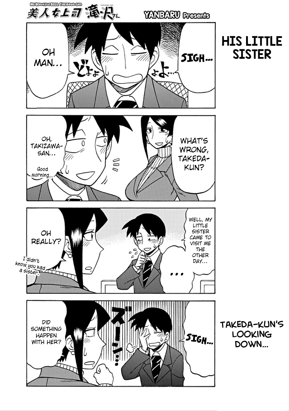 Bijin Onna Joushi Takizawa-san chapter 40 - page 1