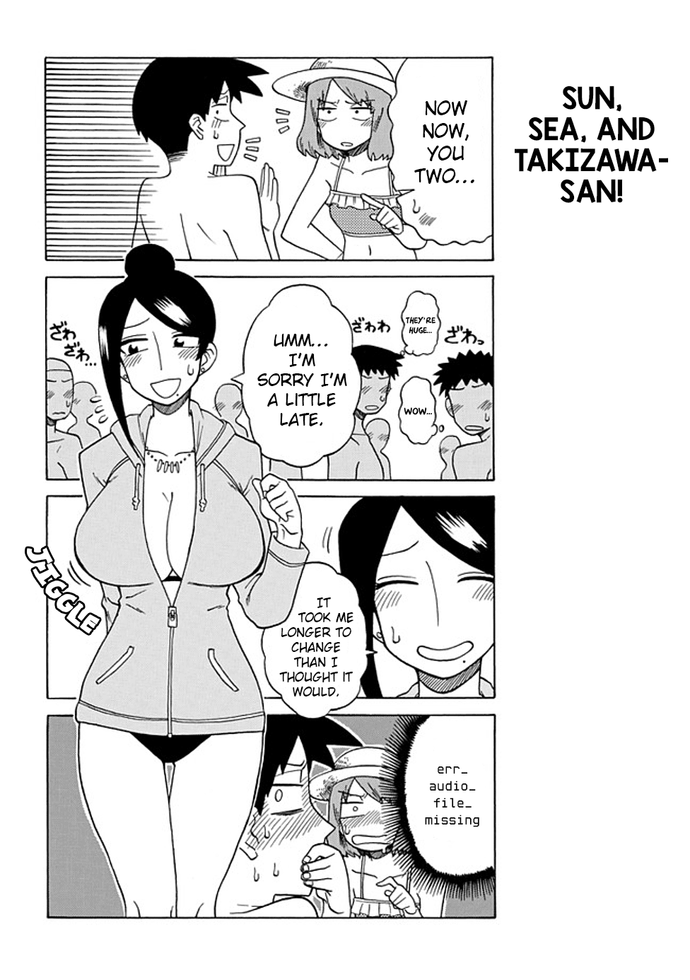 Bijin Onna Joushi Takizawa-san chapter 50 - page 2