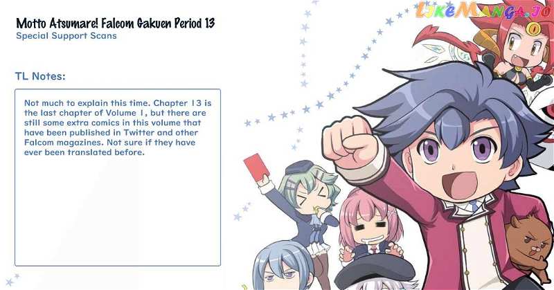 Motto Atsumare! Falcom Gakuen Chapter 13 - page 1