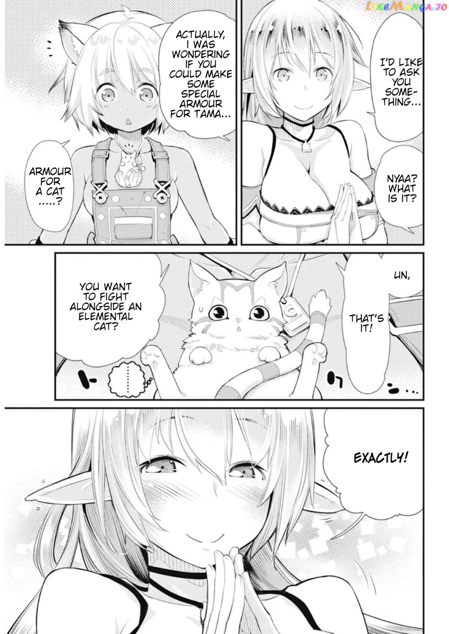 I Am Behemoth Of The S Rank Monster But I Am Mistaken As A Cat And I Live As A Pet Of Elf Girl chapter 4 - page 15