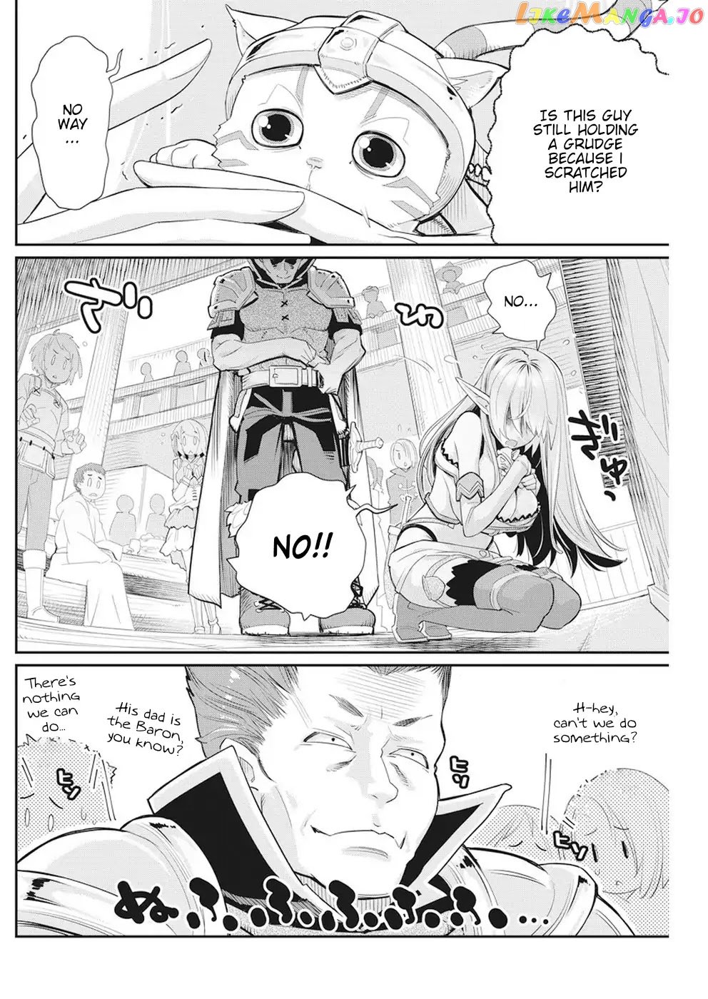 I Am Behemoth Of The S Rank Monster But I Am Mistaken As A Cat And I Live As A Pet Of Elf Girl chapter 5 - page 12