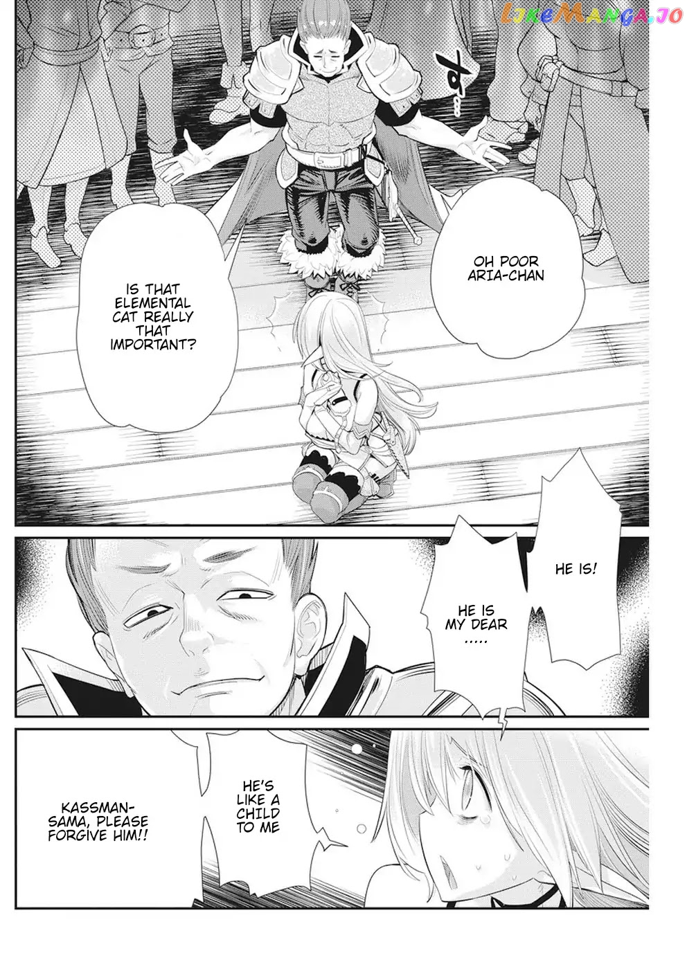 I Am Behemoth Of The S Rank Monster But I Am Mistaken As A Cat And I Live As A Pet Of Elf Girl chapter 5 - page 14