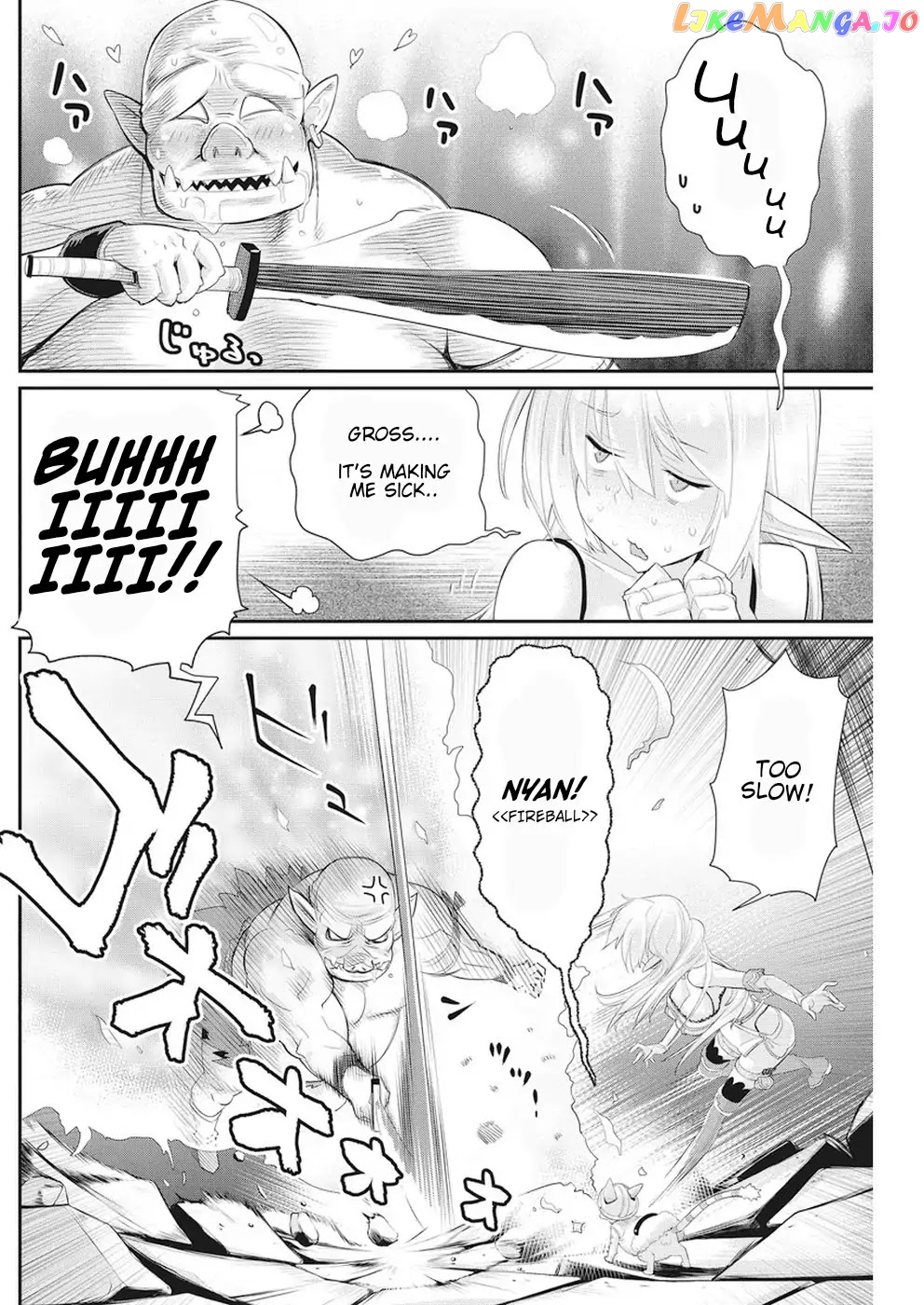 I Am Behemoth Of The S Rank Monster But I Am Mistaken As A Cat And I Live As A Pet Of Elf Girl chapter 5 - page 6