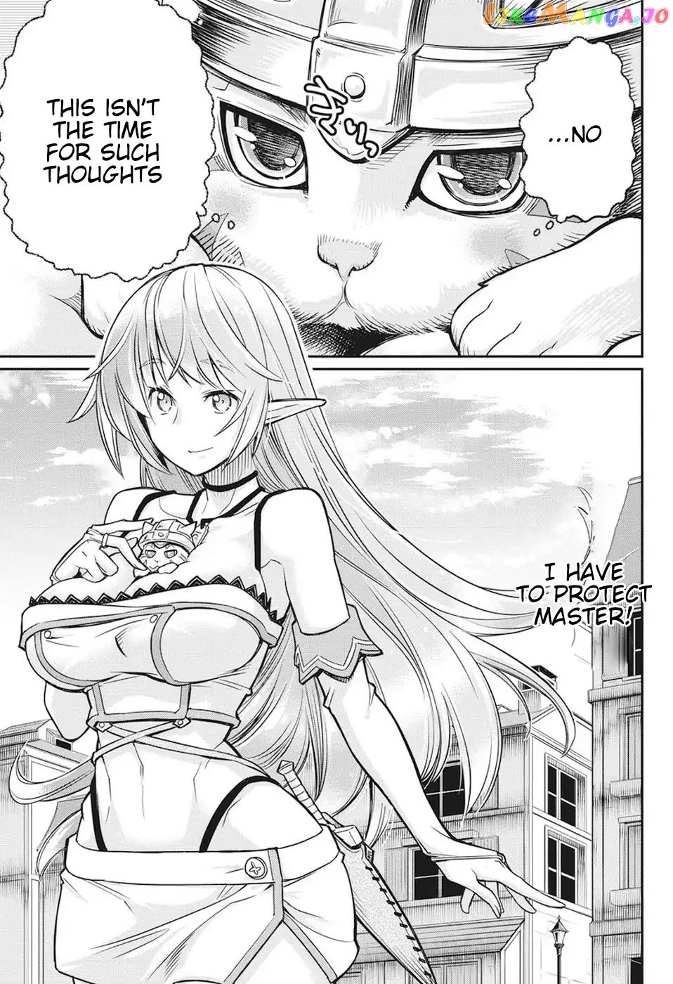 I Am Behemoth Of The S Rank Monster But I Am Mistaken As A Cat And I Live As A Pet Of Elf Girl chapter 10 - page 12