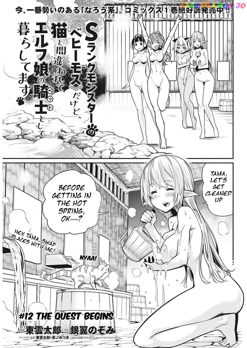 I Am Behemoth Of The S Rank Monster But I Am Mistaken As A Cat And I Live As A Pet Of Elf Girl chapter 12 - page 2