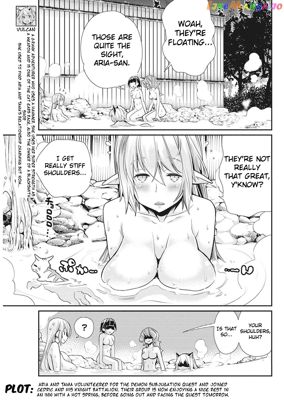 I Am Behemoth Of The S Rank Monster But I Am Mistaken As A Cat And I Live As A Pet Of Elf Girl chapter 12 - page 6