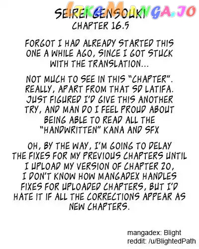 Seirei Gensouki - Konna Sekai de Deaeta Kimi ni chapter 16.5 - page 3