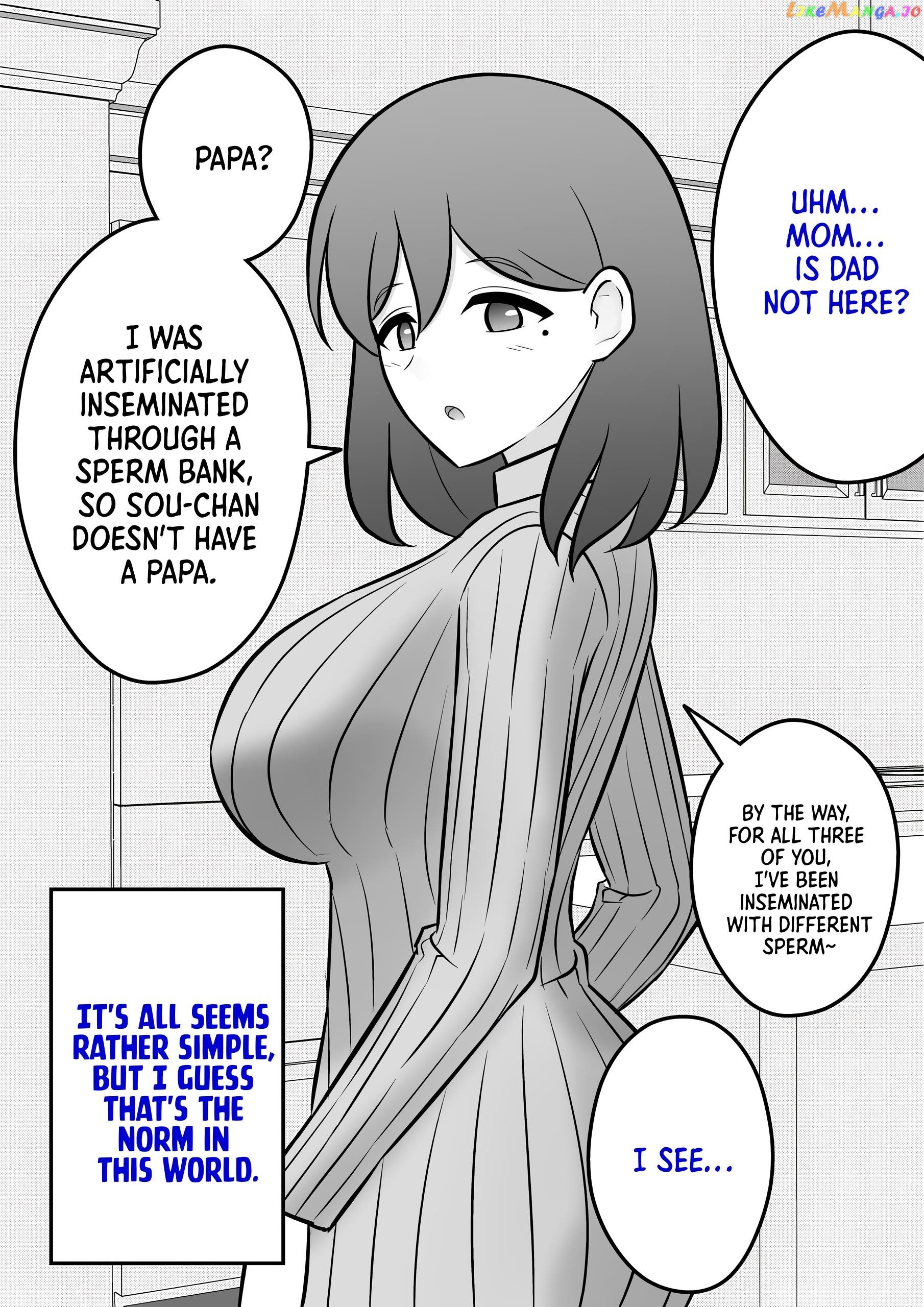 A Parallel World With A 1:39 Male To Female Ratio Is Unexpectedly Normal chapter 6 - page 1