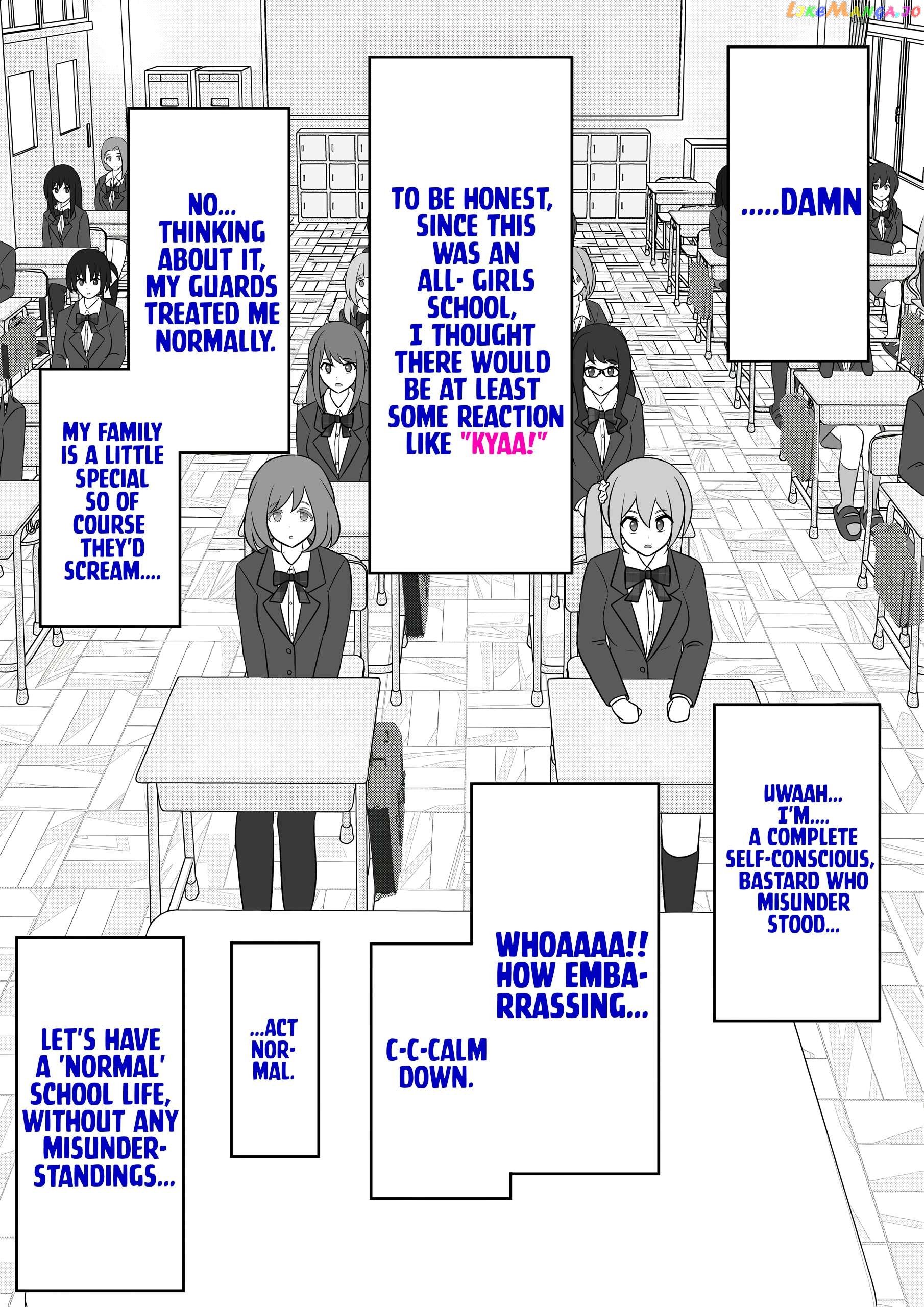 A Parallel World With A 1:39 Male To Female Ratio Is Unexpectedly Normal Chapter 55 - page 3