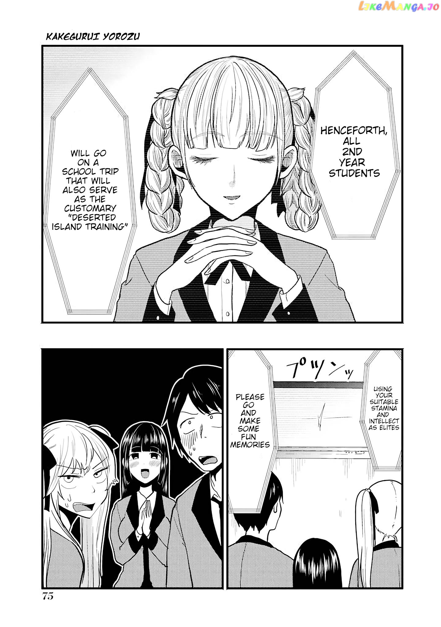 Kakegurui Yorozu – Kakegurui Koushiki Anthology chapter 7 - page 1