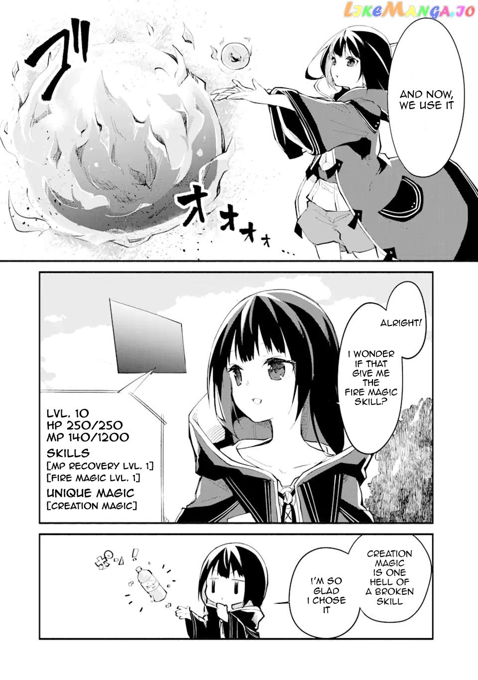 Maryoku Cheat Na Majo Ni Narimashita ~Souzou Mahou De Kimama Na Isekai Seikatsu~ chapter 1.2 - page 10