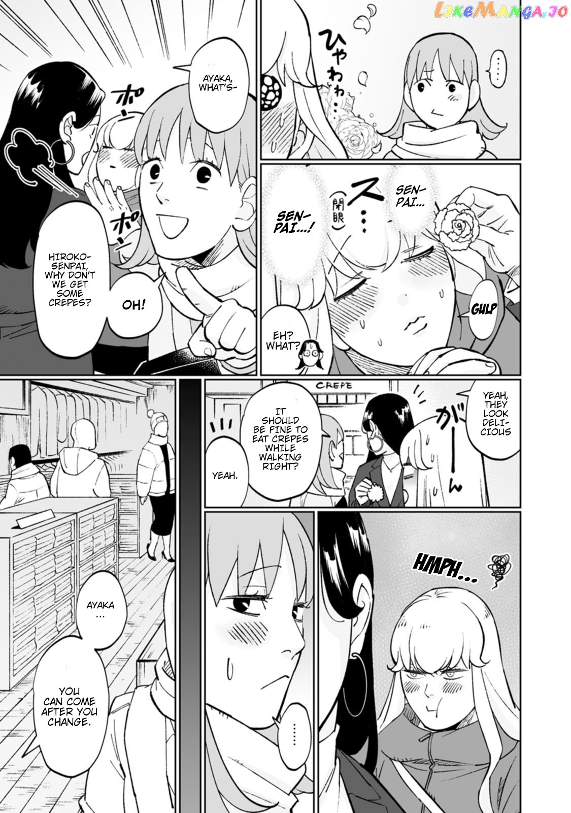 Ayaka-Chan Wa Hiroko-Senpai Ni Koishiteru chapter 7 - page 9