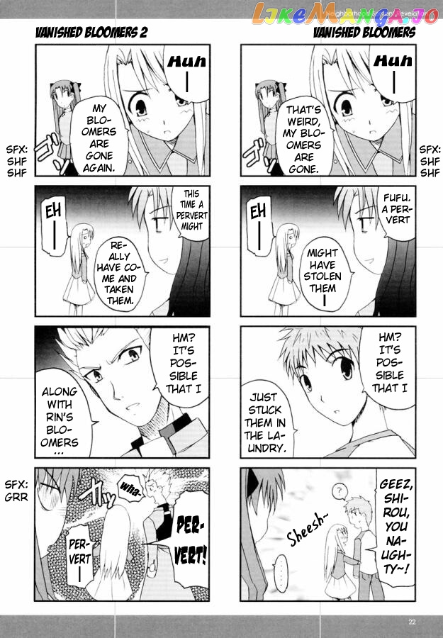 Fate/stay Night - Gokijou Eirei Mokushiroku 2 (Doujinshi) chapter 3 - page 6