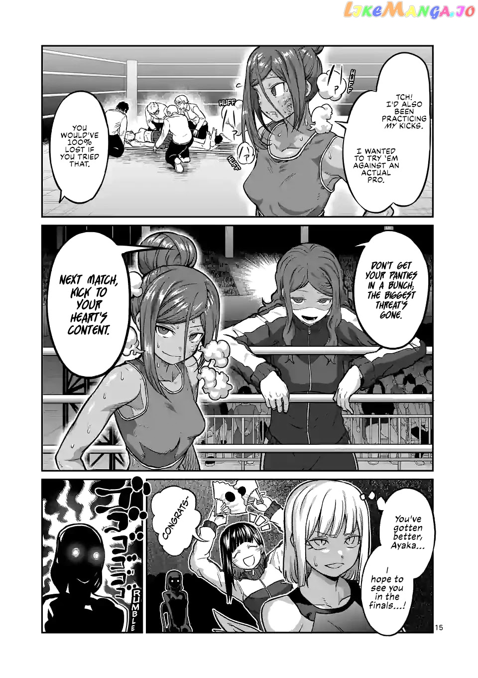 Danberu nan kiro moteru? chapter 150 - page 16