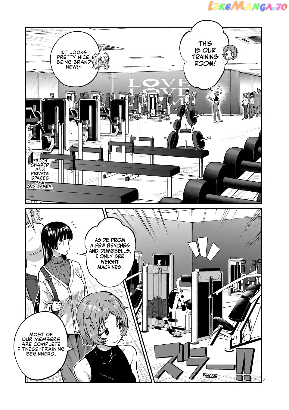 Danberu nan kiro moteru? chapter 163 - page 8