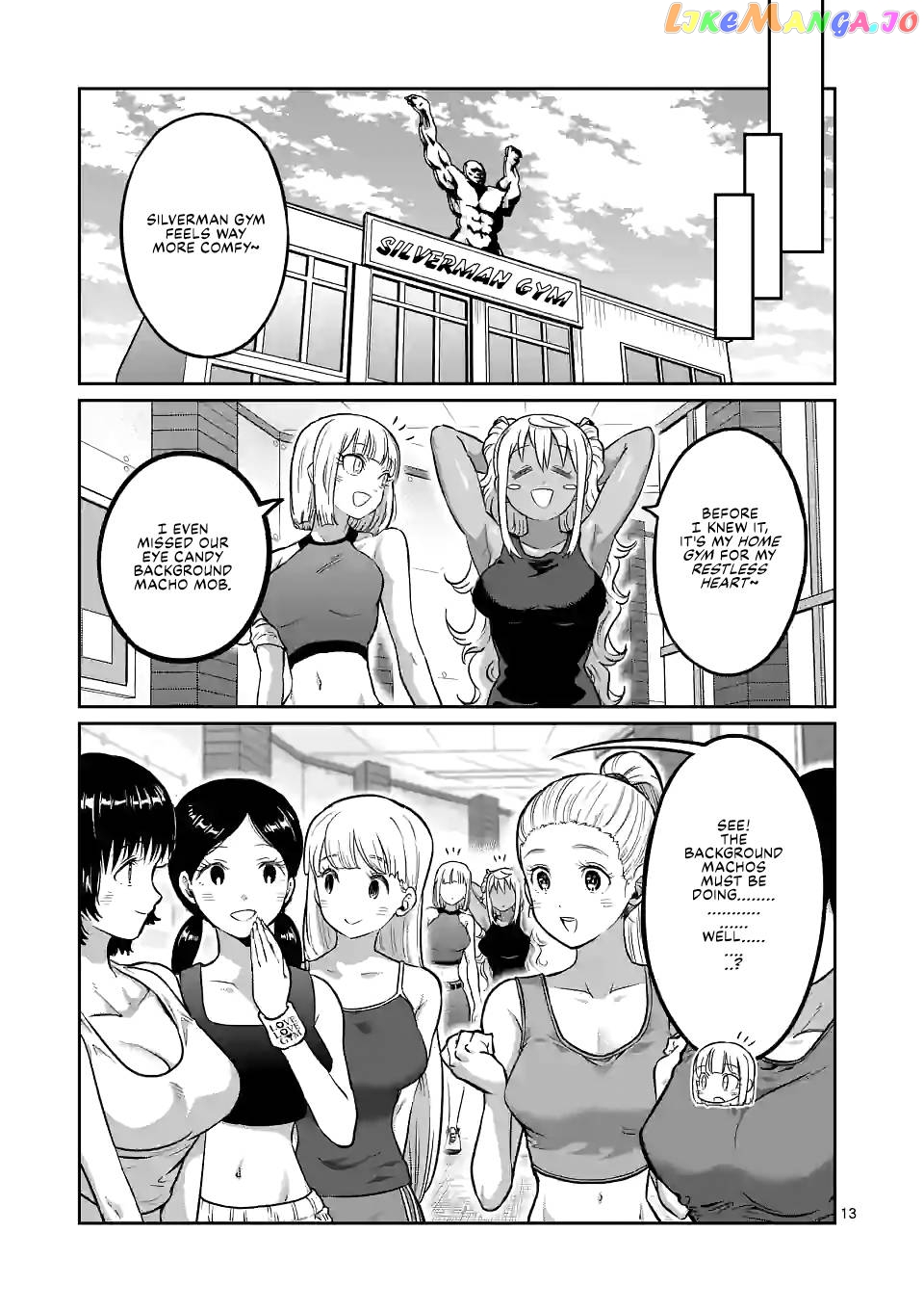 Danberu nan kiro moteru? chapter 165 - page 14