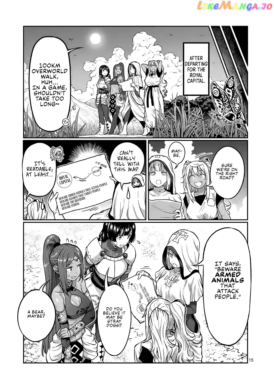 Danberu nan kiro moteru? chapter 140 - page 16