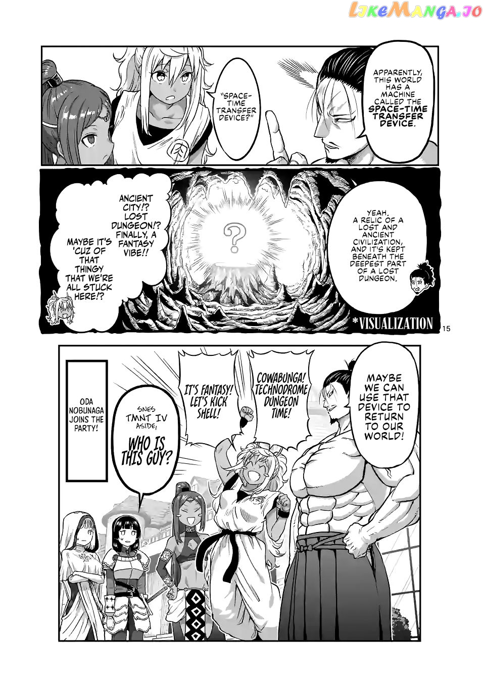 Danberu nan kiro moteru? chapter 141 - page 16