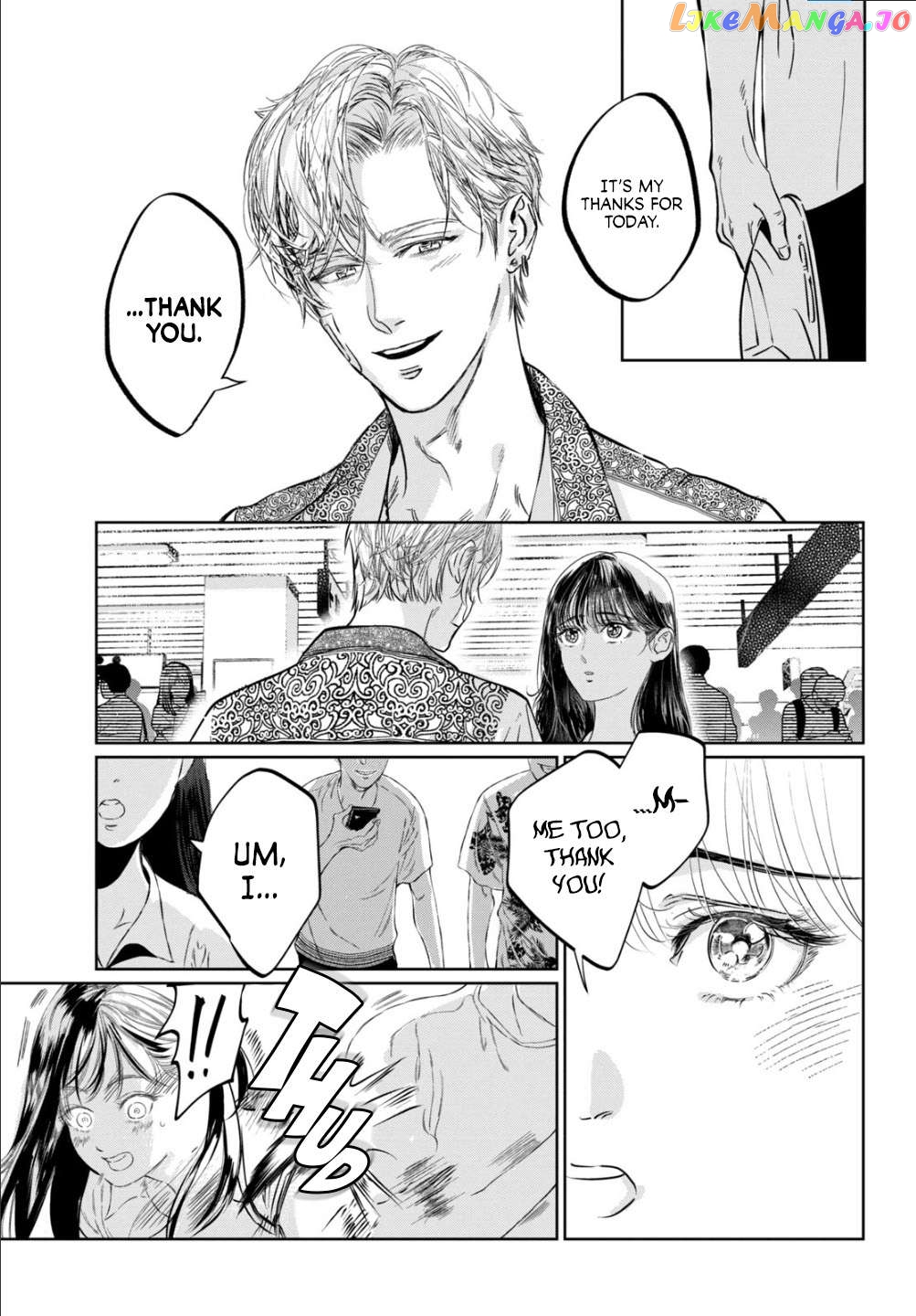 Ura Roji no Danshi-tachi Chapter 1.3 - page 8