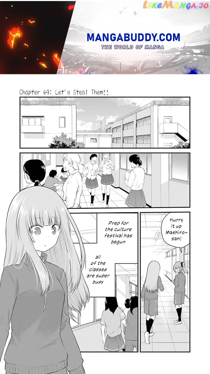 The Mute Girl and Her New Friend chapter 49 - page 1