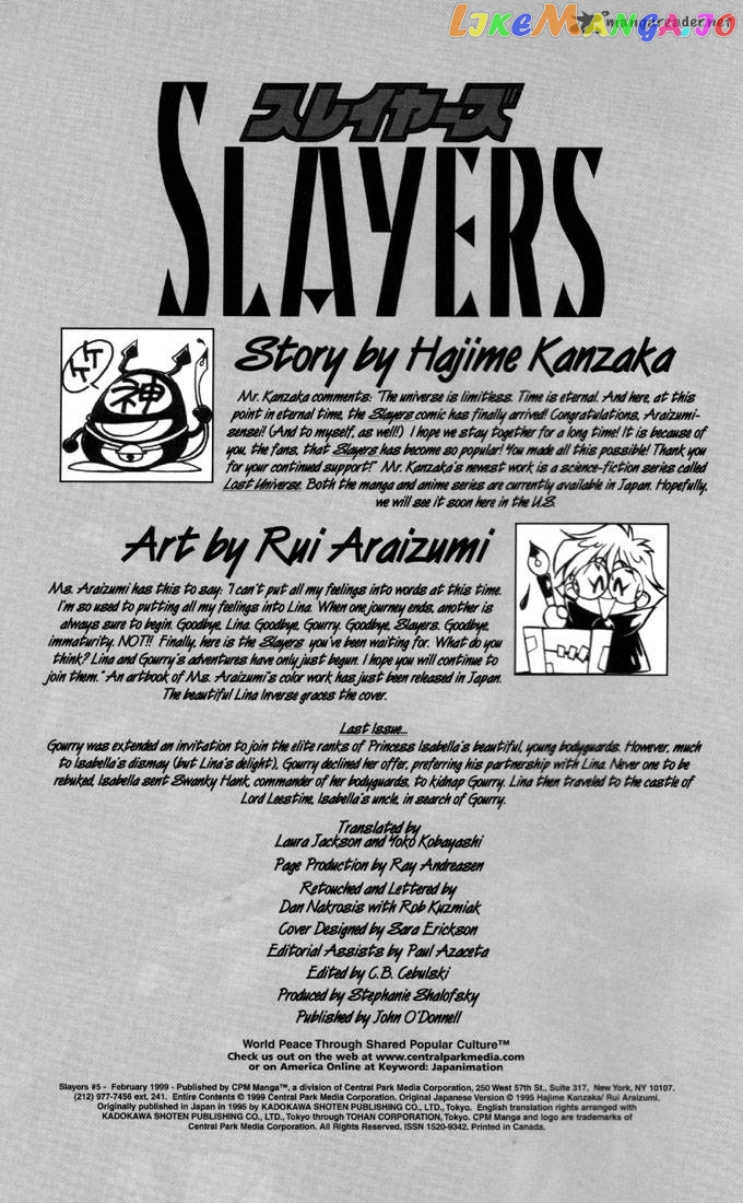 Slayers: Medieval Mayhem chapter 5 - page 2