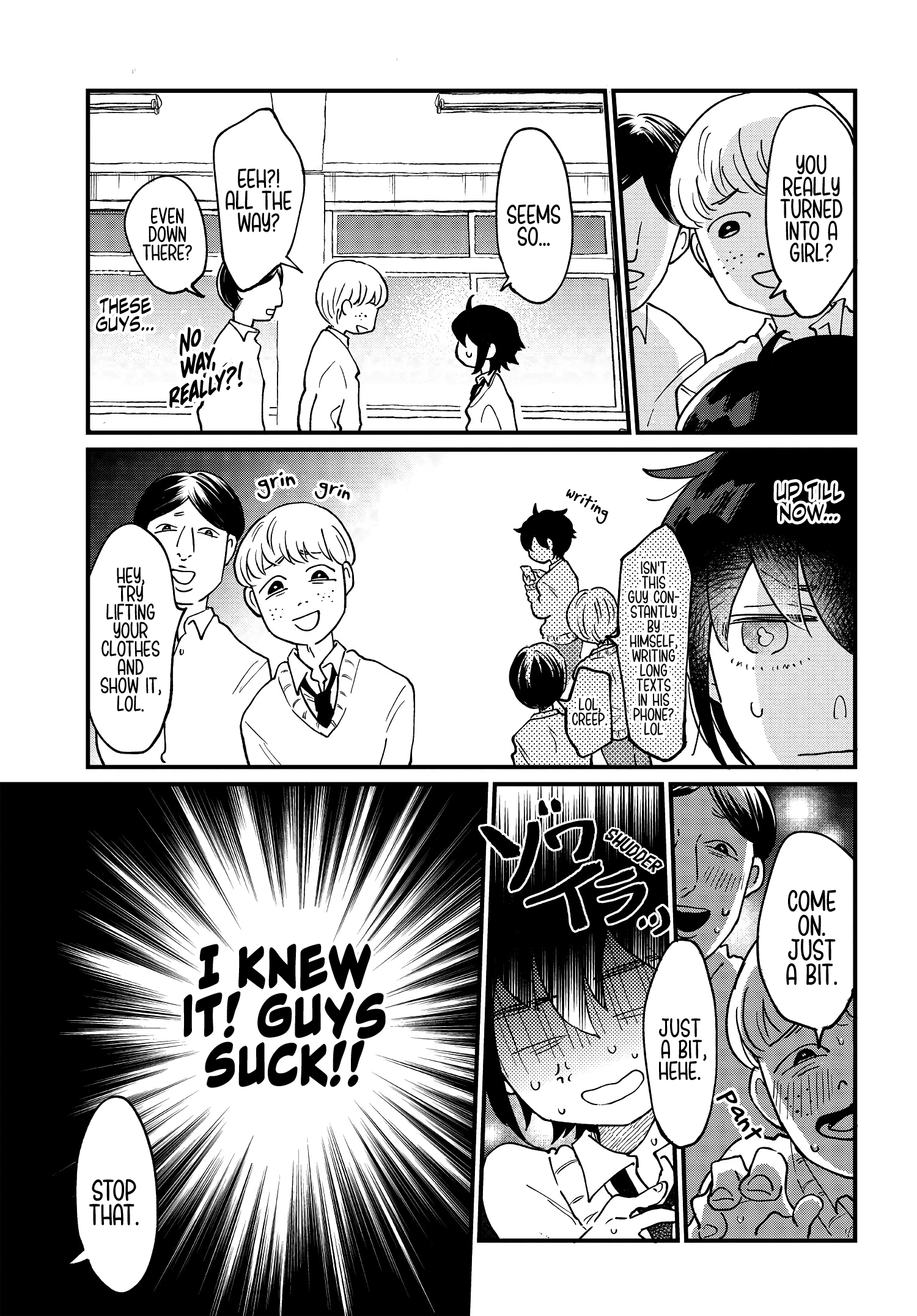 Girl's Heart @ High School Boy chapter 1 - page 8