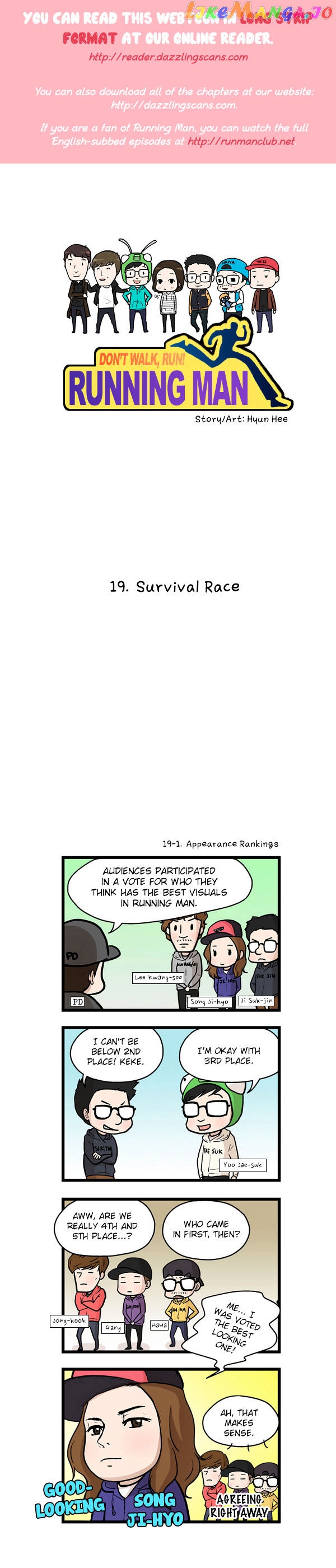 Running Man chapter 19 - page 1