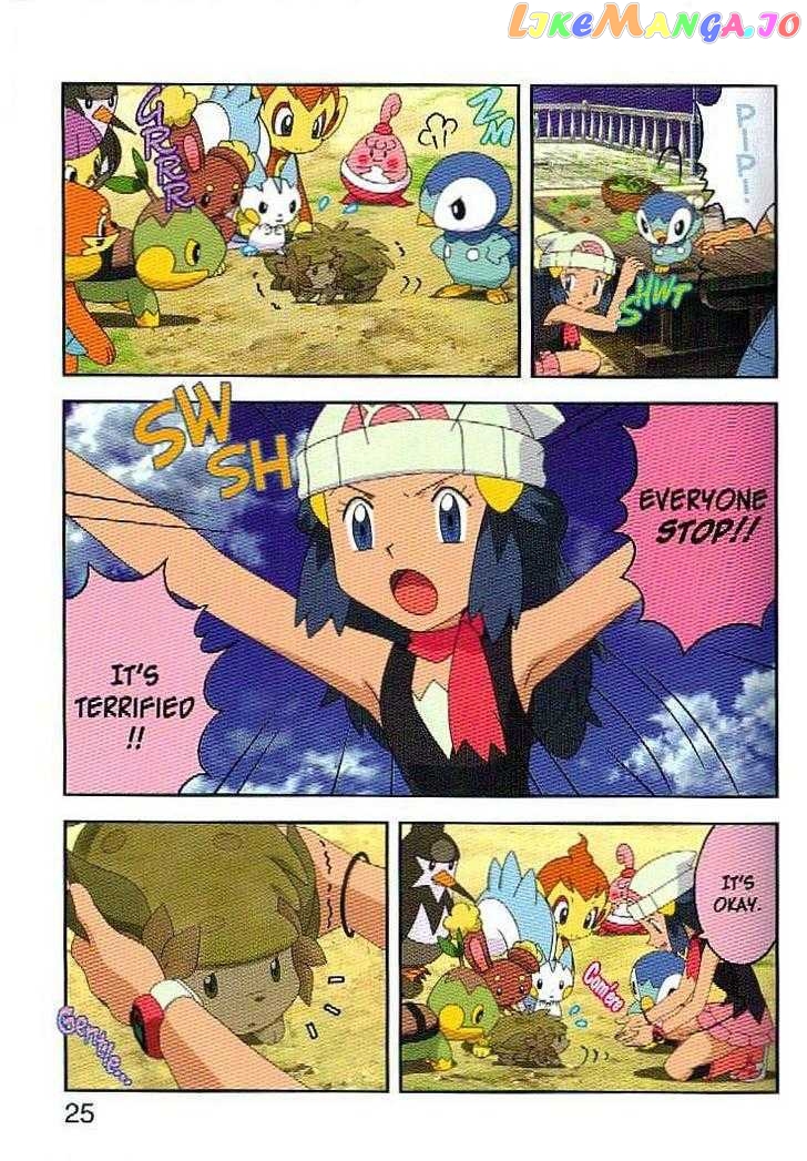 Pokemon: Giratina and the Sky Warrior! Ani-Manga chapter 2 - page 7