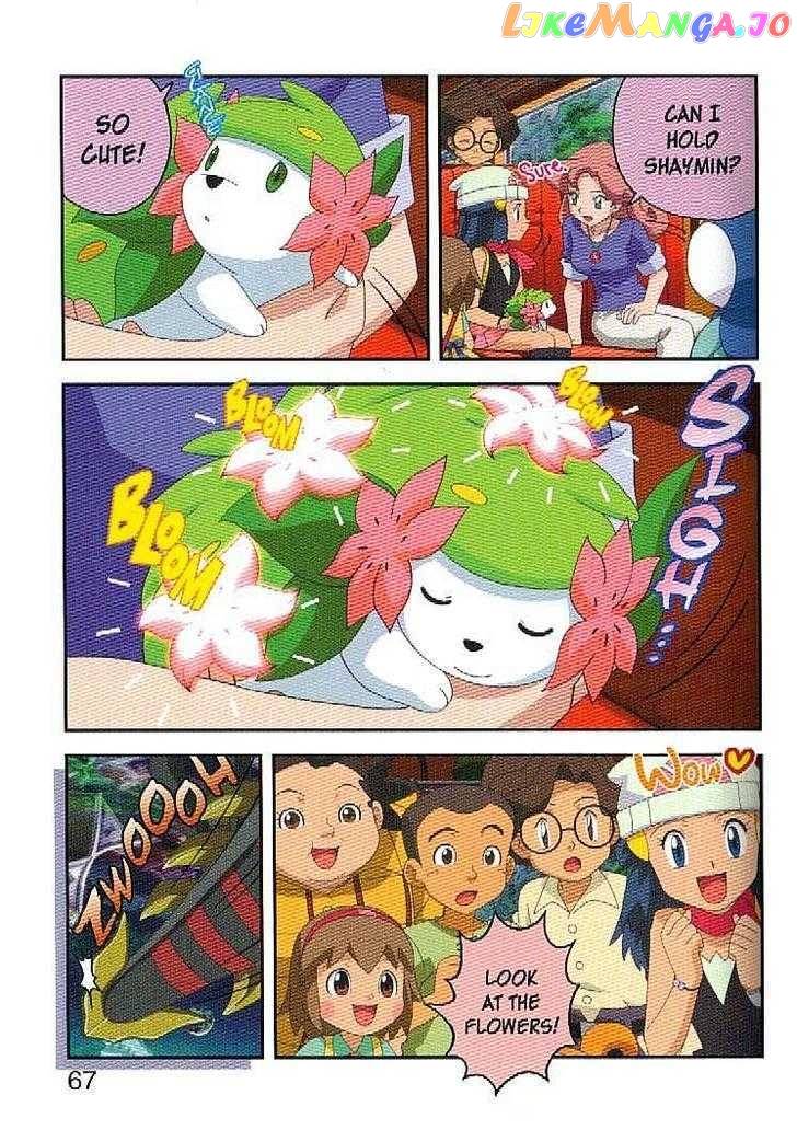 Pokemon: Giratina and the Sky Warrior! Ani-Manga chapter 3 - page 19