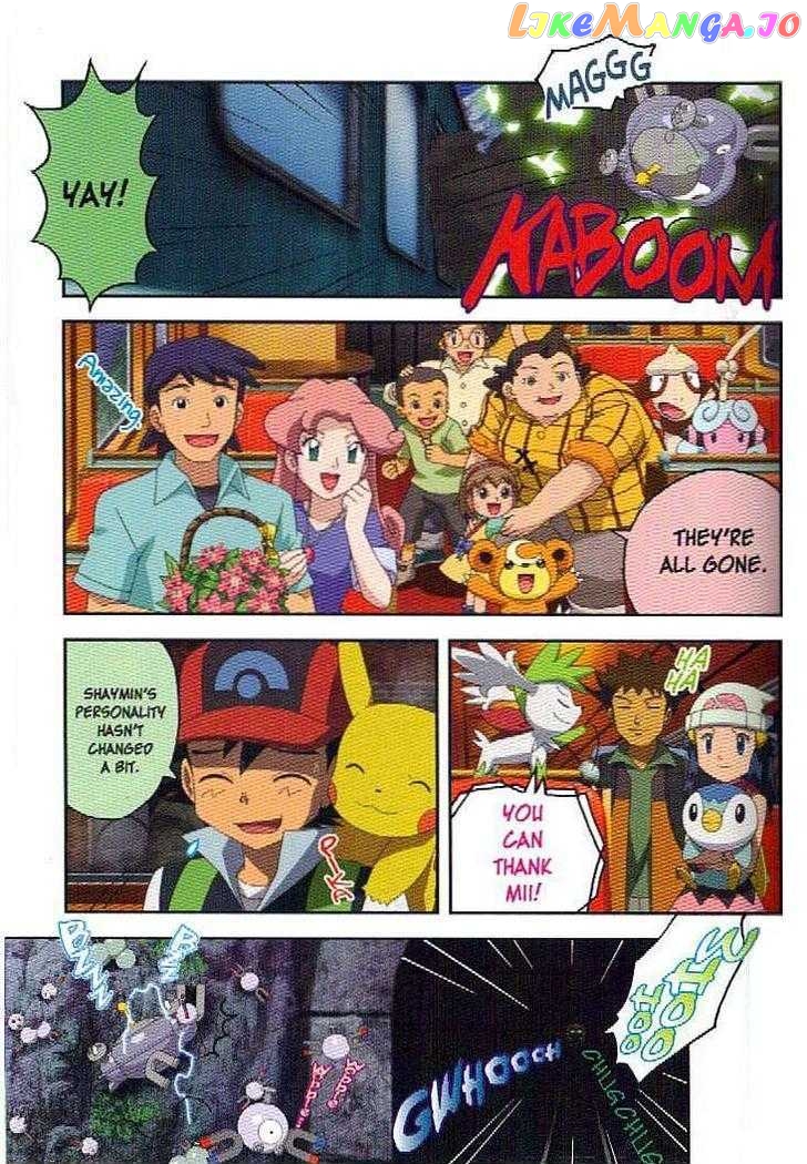 Pokemon: Giratina and the Sky Warrior! Ani-Manga chapter 3 - page 29