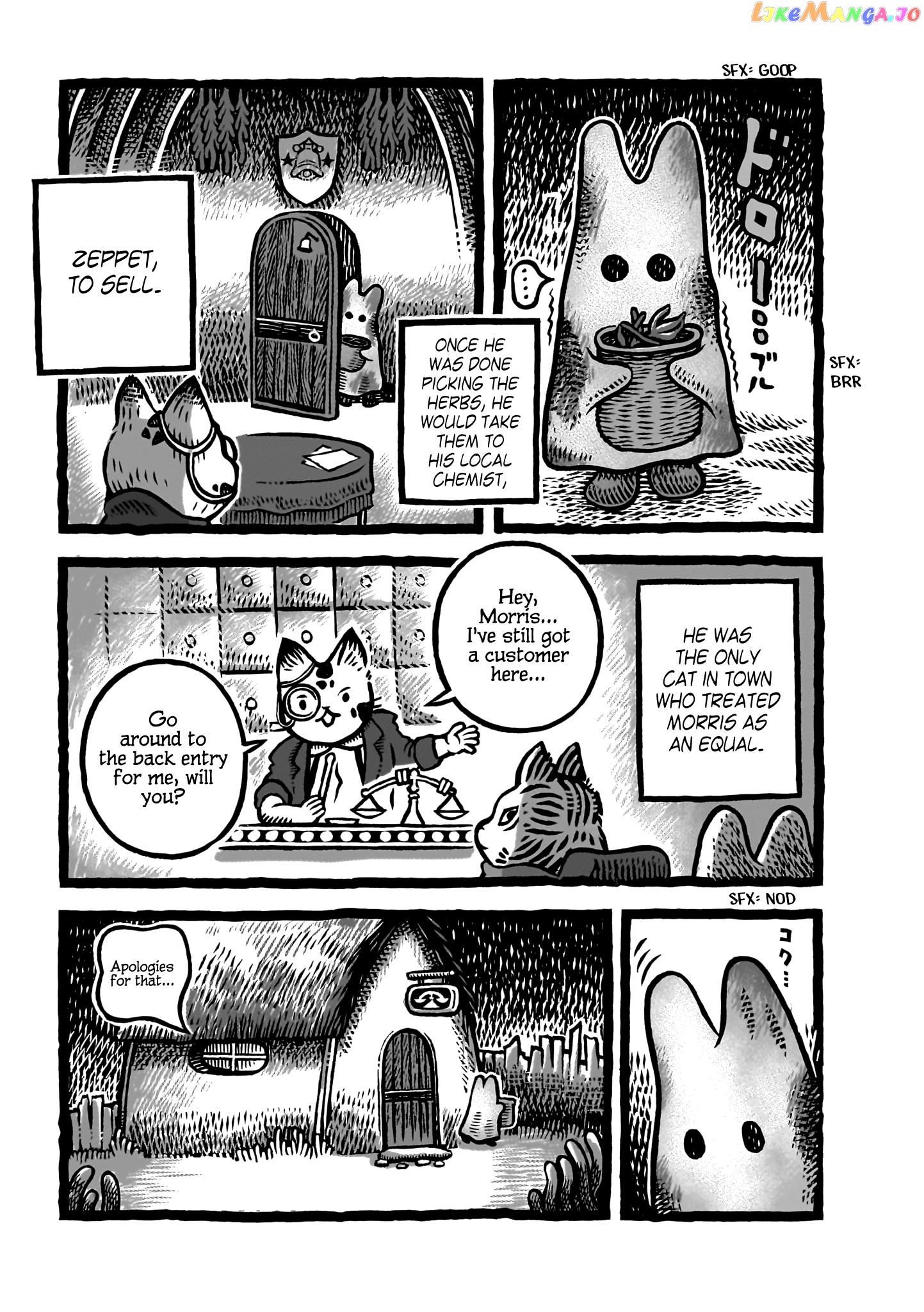 Morris ~Tsuno Ga Haeta Neko No Bouken~ chapter 14 - page 4