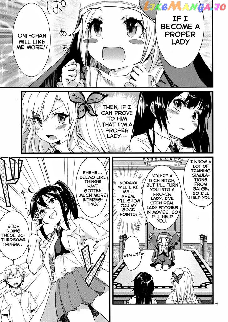 Boku wa Tomodachi ga Sukunai Shobon! chapter 6 - page 6