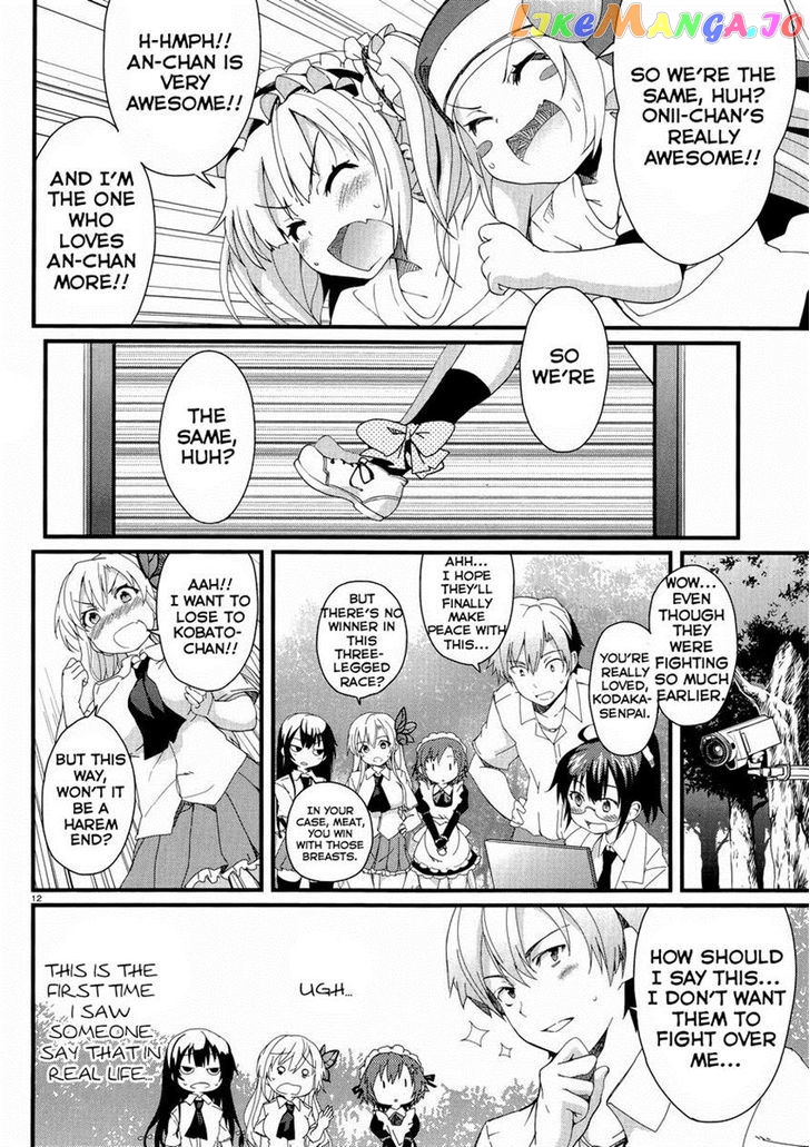 Boku wa Tomodachi ga Sukunai Shobon! chapter 8 - page 12