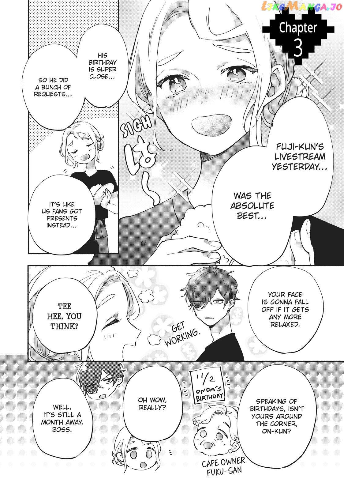 Having an Idol-Loving Boyfriend is the Best chapter 3 - page 1