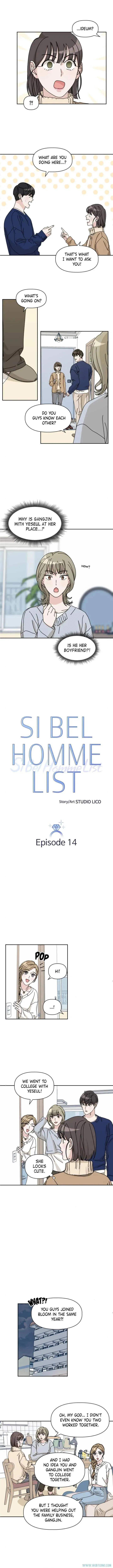 Si Bel Homme List Chapter 14 - page 1