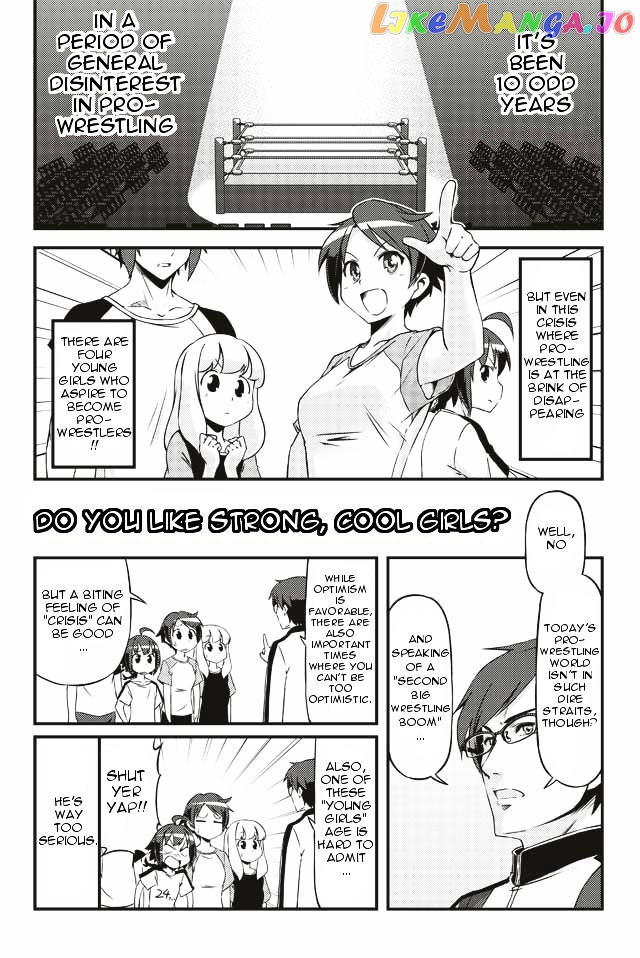 Tsuyokute Kakkoii Joshi Wa Suki Desu Ka? chapter 3 - page 1