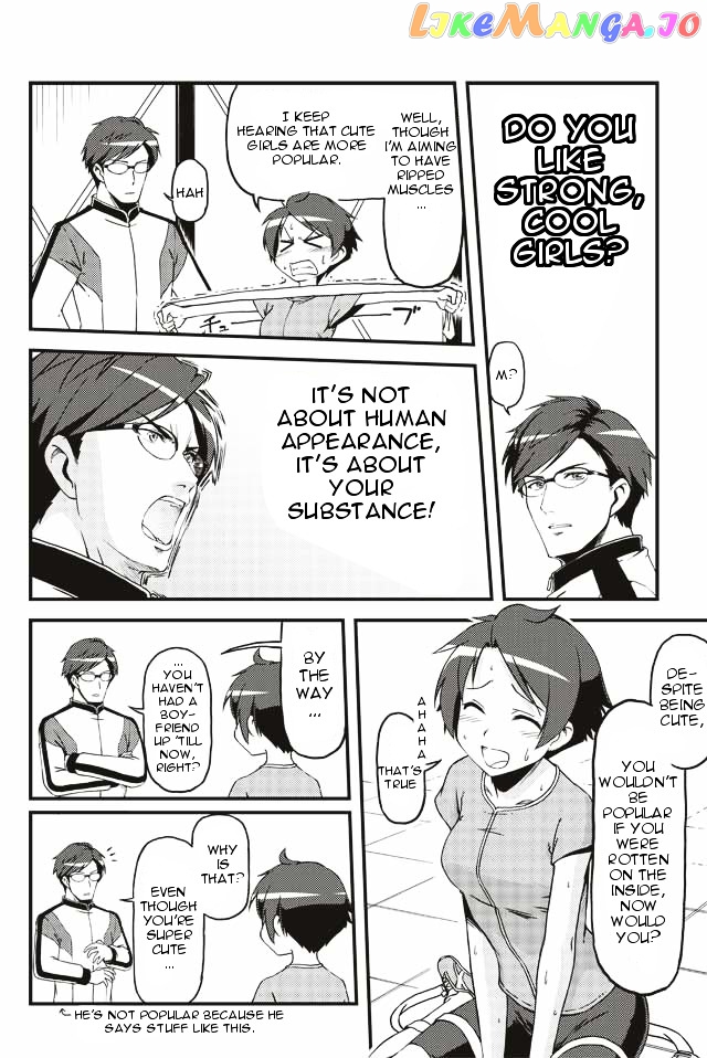 Tsuyokute Kakkoii Joshi Wa Suki Desu Ka? chapter 8 - page 1