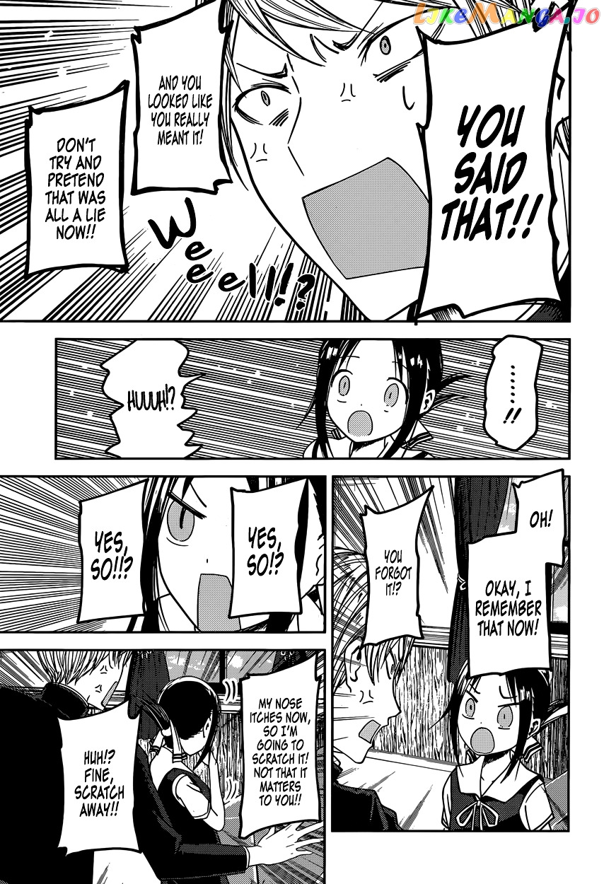 Kaguya-sama wa Kokurasetai - Tensai-tachi no Renai Zunousen Chapter 37 - page 11