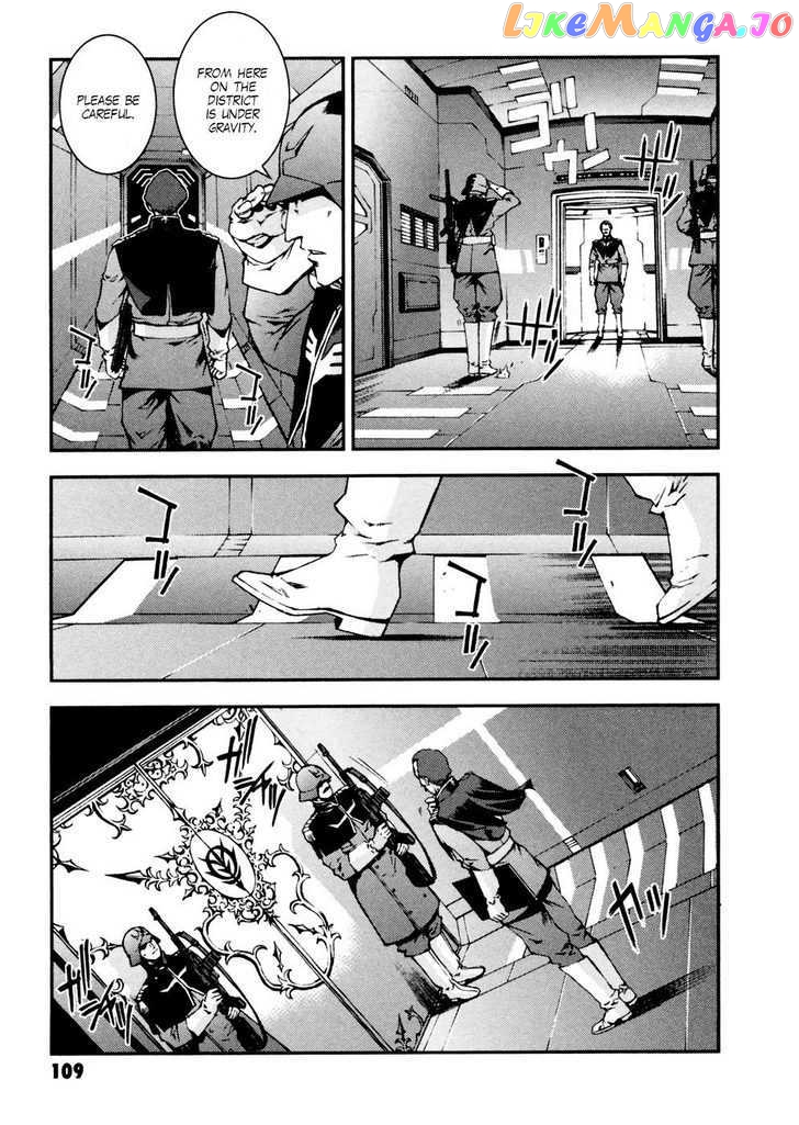 Kidou Senshi Gundam Giren Ansatsu Keikaku chapter 0-8 - page 110