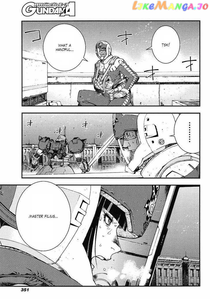 Kidou Senshi Gundam Giren Ansatsu Keikaku chapter 28 - page 14