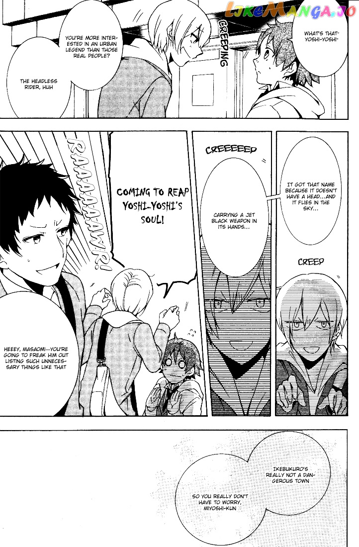 Durarara!! - 3 Way Standoff - Alley chapter 1 - page 28