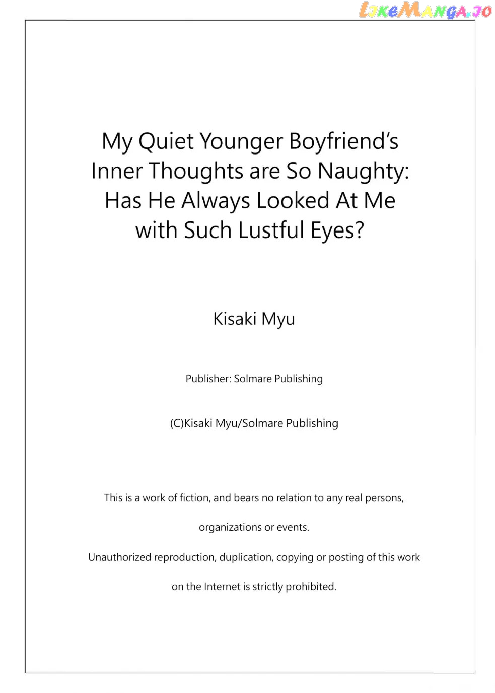 My Quiet Younger Boyfriend's Inner Thoughts are So Naughty: Has He Always Looked at Me With Such Lustful Eyes? Chapter 1 - page 31