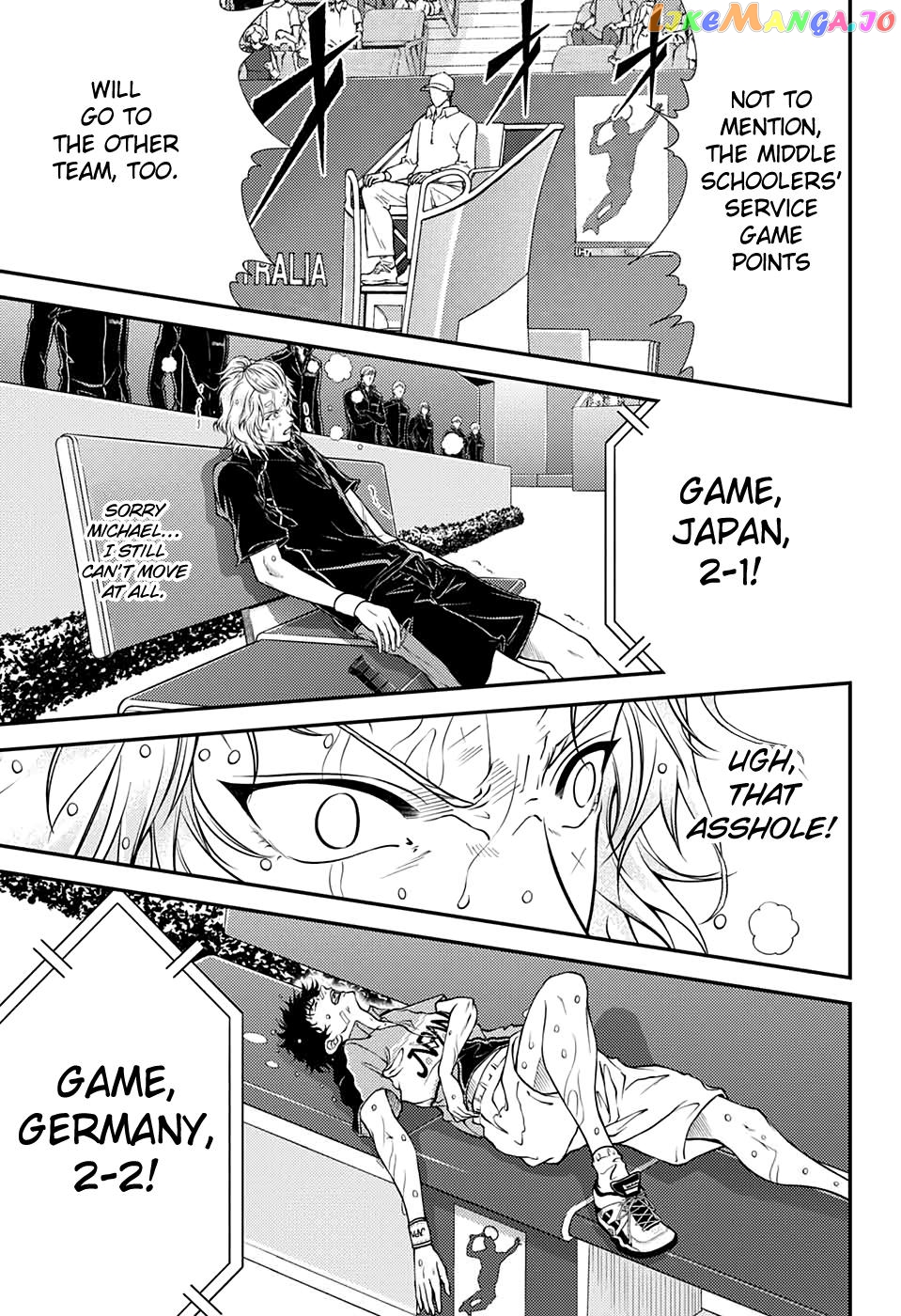 New Prince of Tennis chapter 328 - page 5
